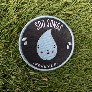 SAD SONGS FOREVER IRON IN PATCH #FML130053